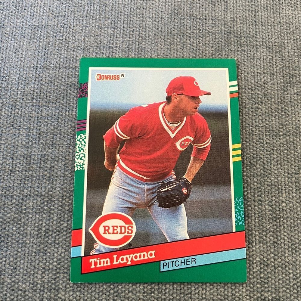 1991 Donruss Cincinnati Reds Baseball Card Trading Card